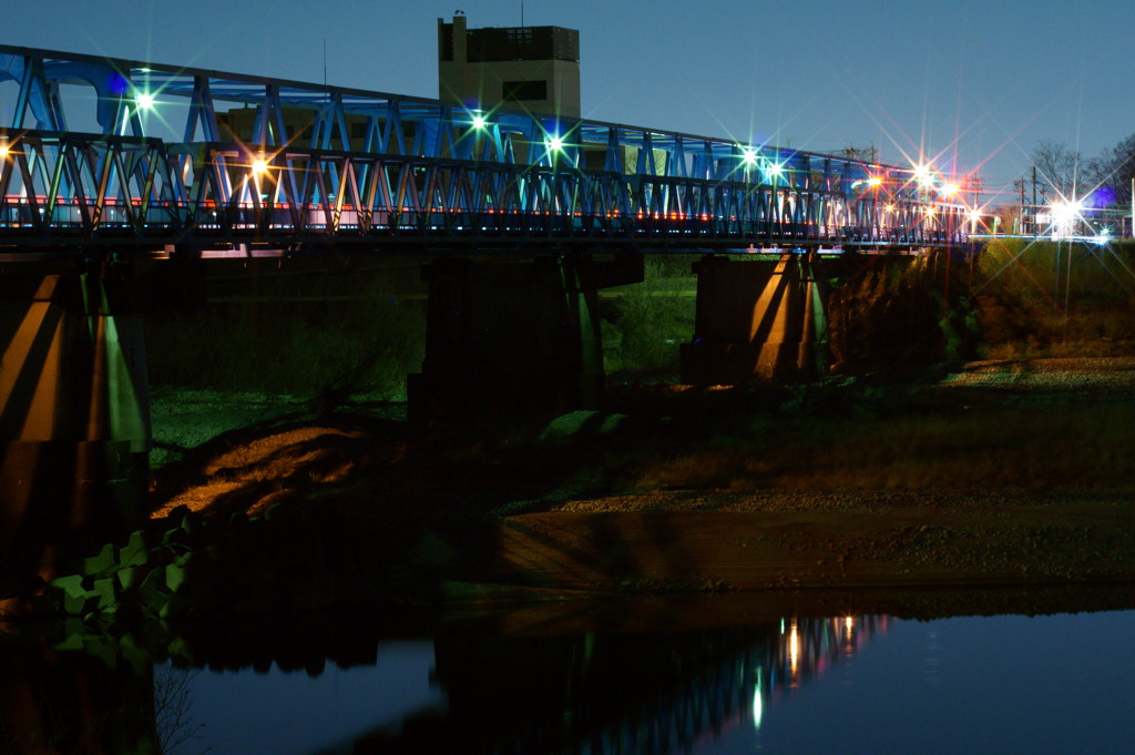 夕刻の橋