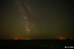 夏の星座と天の川