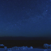オホーツク海の星空