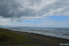 秋の石狩浜