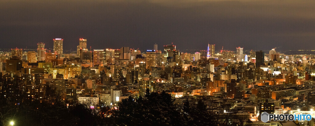 札幌の夜景