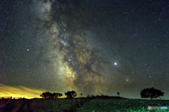 峠の星空