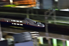 新幹線-Nikon D500で撮影