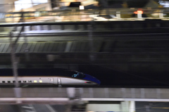 新幹線-Nikon D500で撮影
