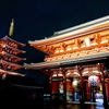 雨の浅草寺