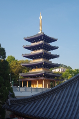 中山寺の五重塔