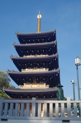 中山寺の五重塔