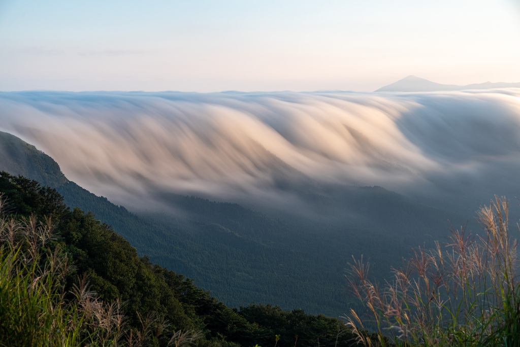 熊本県阿蘇市　滝雲