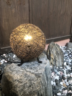 優しい光でお出迎え