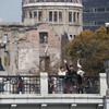 平和大橋と原爆ドーム