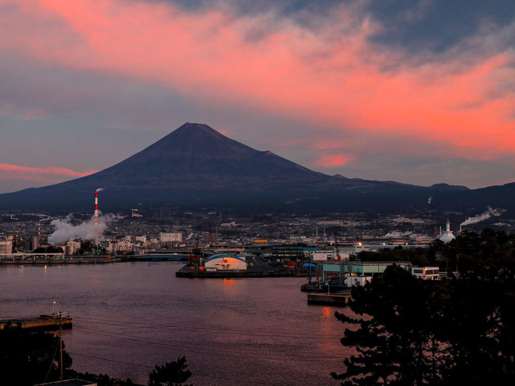 燃える空