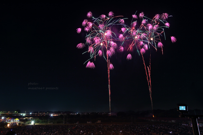 常総きぬ川花火大会　201908118