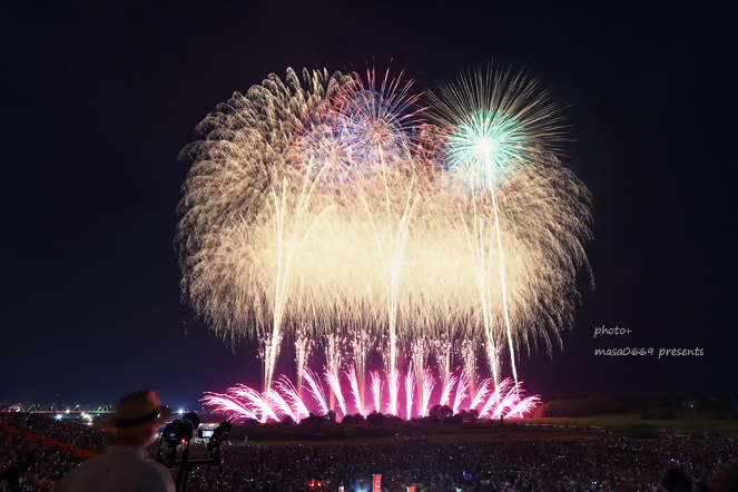 常総きぬ川花火大会　2018081118