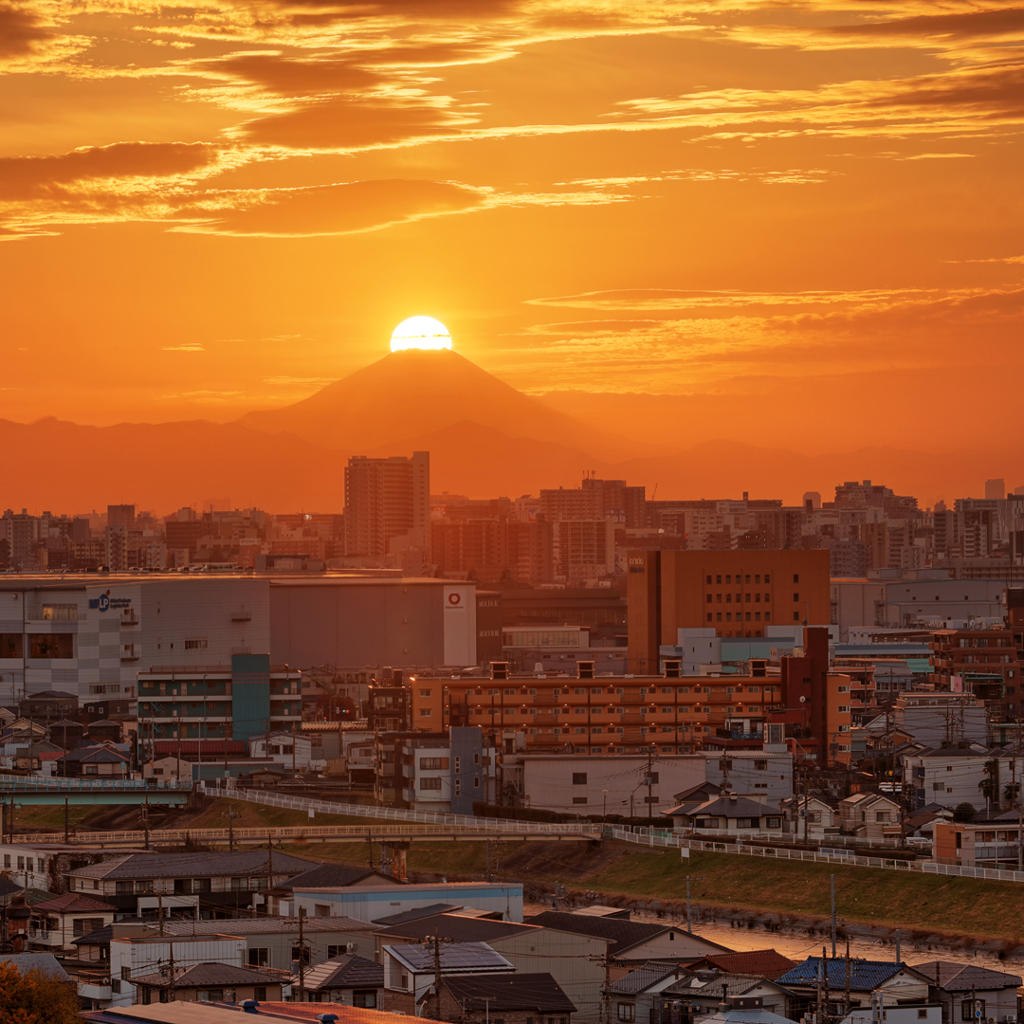 ダイヤモンド富士(加賀)　20251124