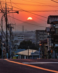 ダイヤモンド富士(幸谷)　20250123