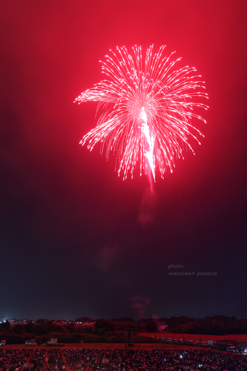 常総きぬ川花火大会　201908115