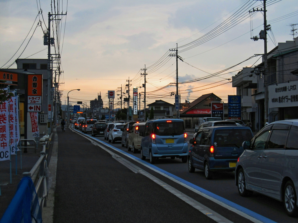 いつもの夕方