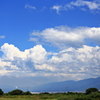 積み重なる雲