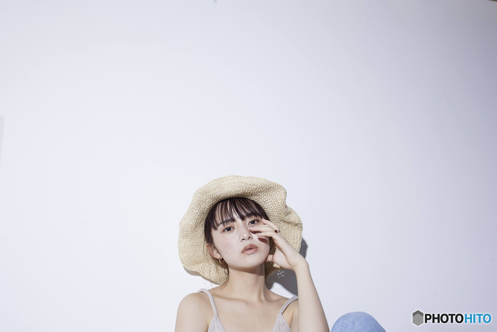 ポートレート　夏のライティング