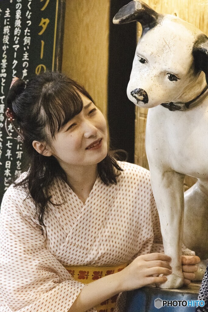浴衣ポートレート (ISO 80000)
