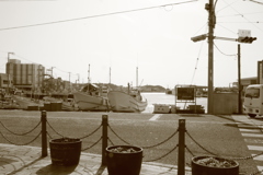 三浦の漁港
