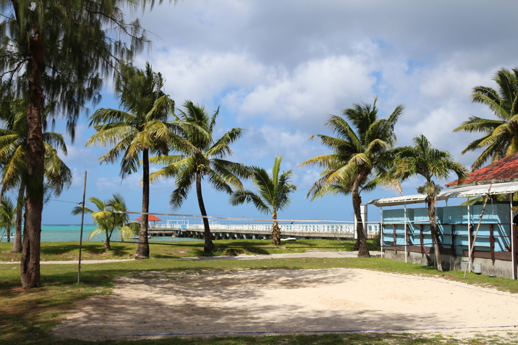 ビーチバレーコート