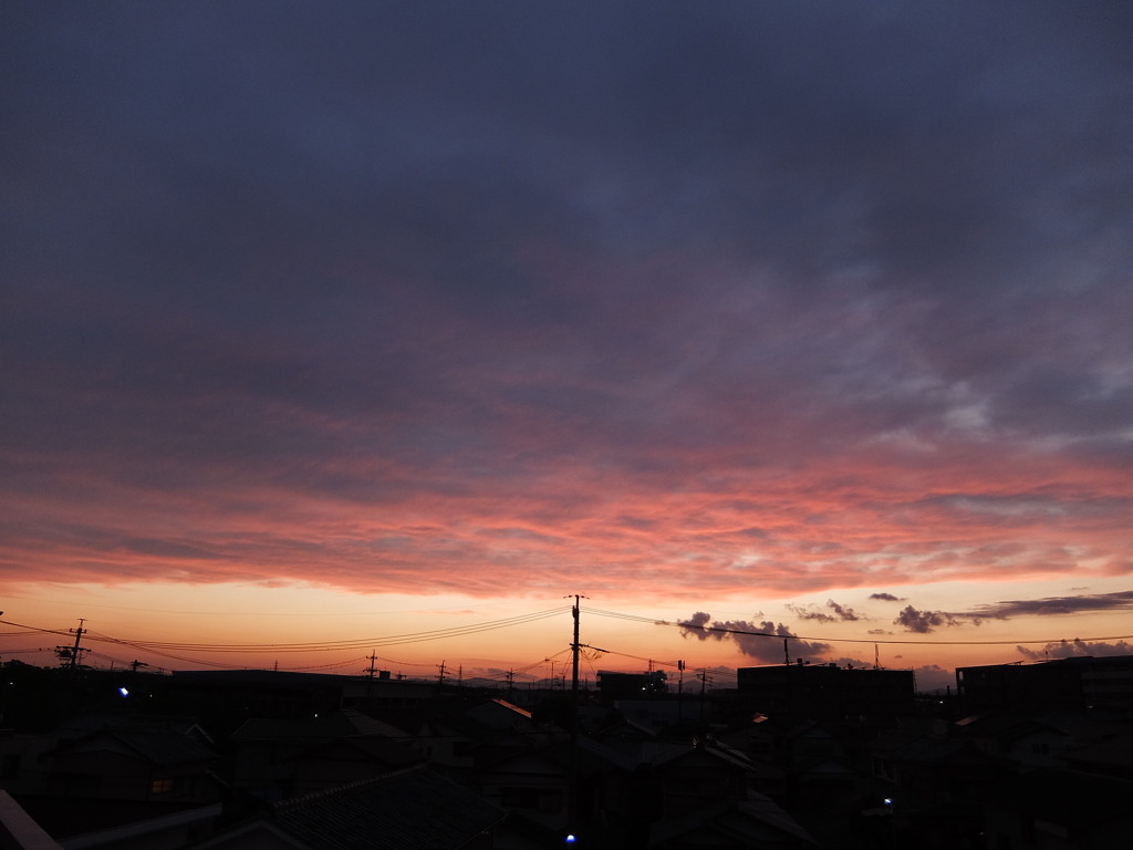 夕焼け空