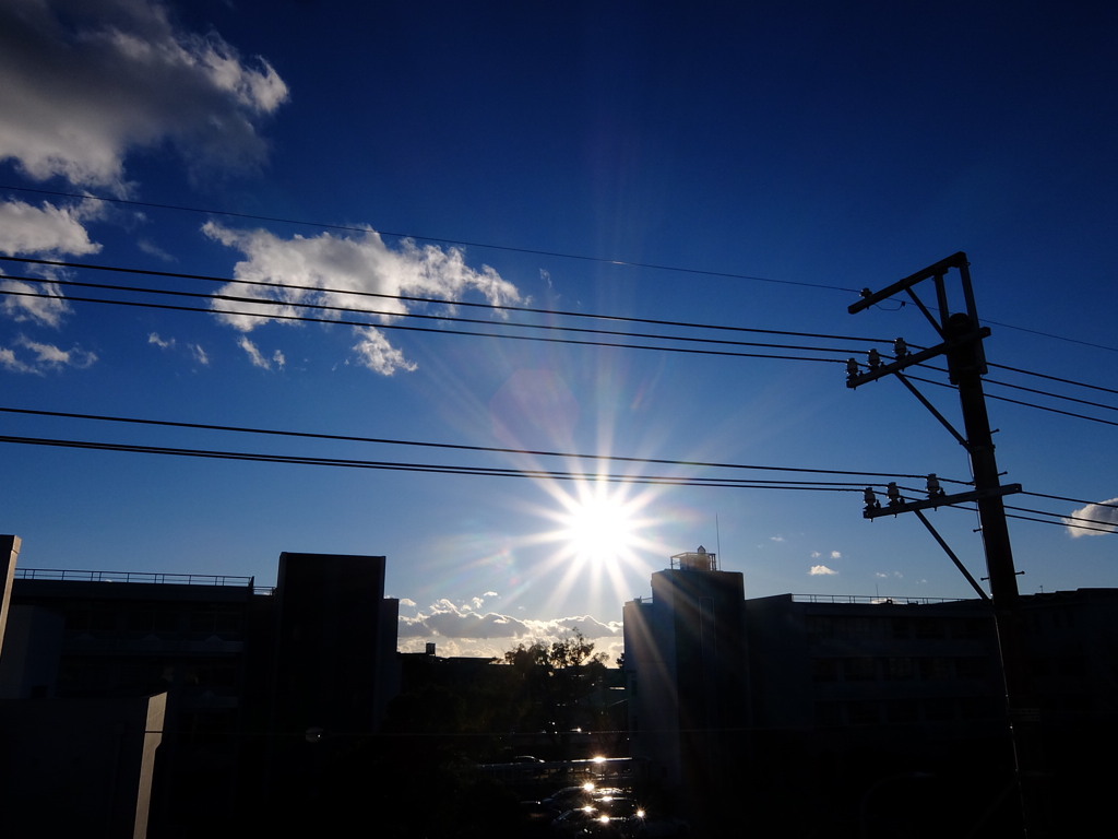 眩しいね！