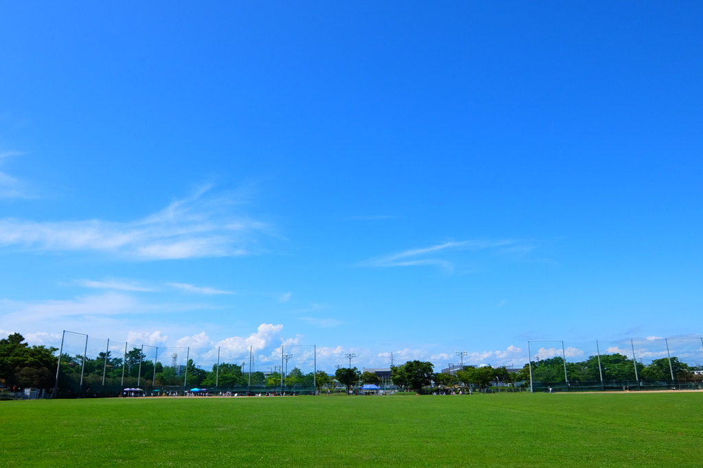 今日の空