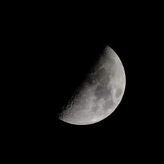 上弦の月