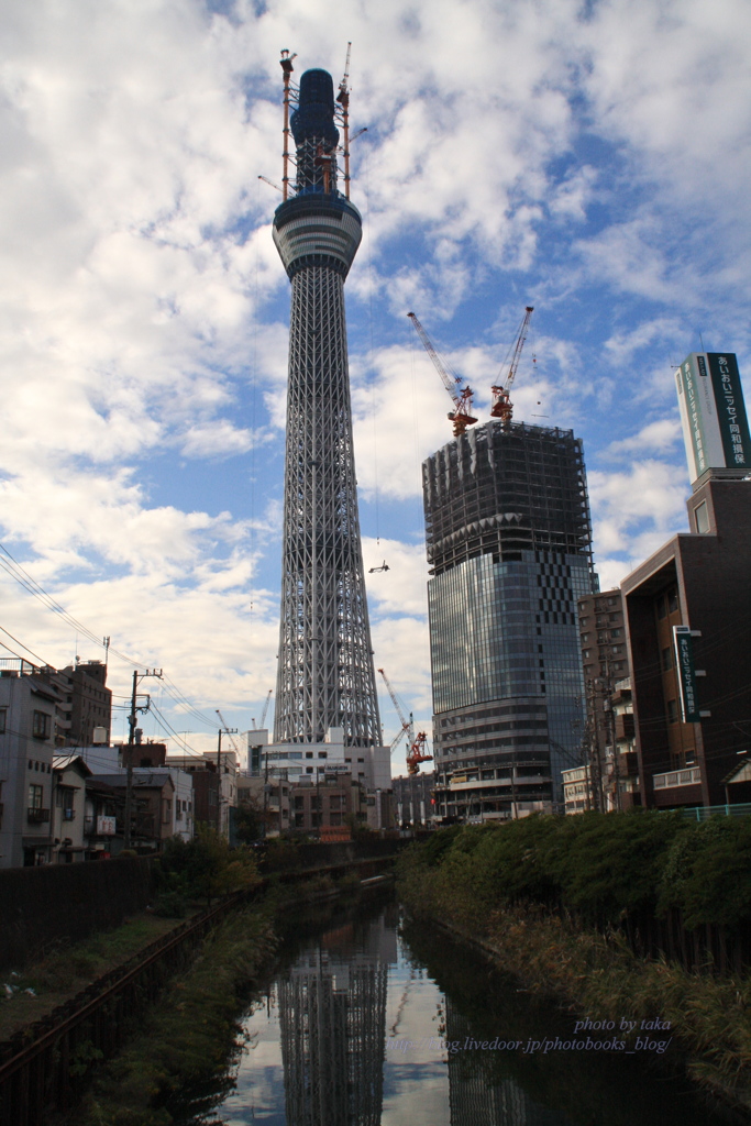 蔵出し～スカイツリー建設中