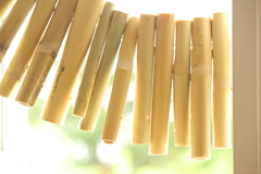 竹の風鈴 の様なもの