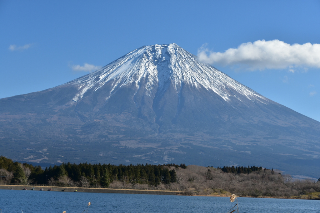 田貫湖からの富士山