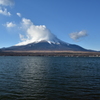 山中湖からの富士山