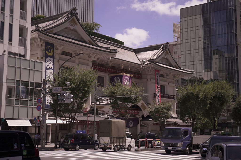 東京散策＿歌舞伎座