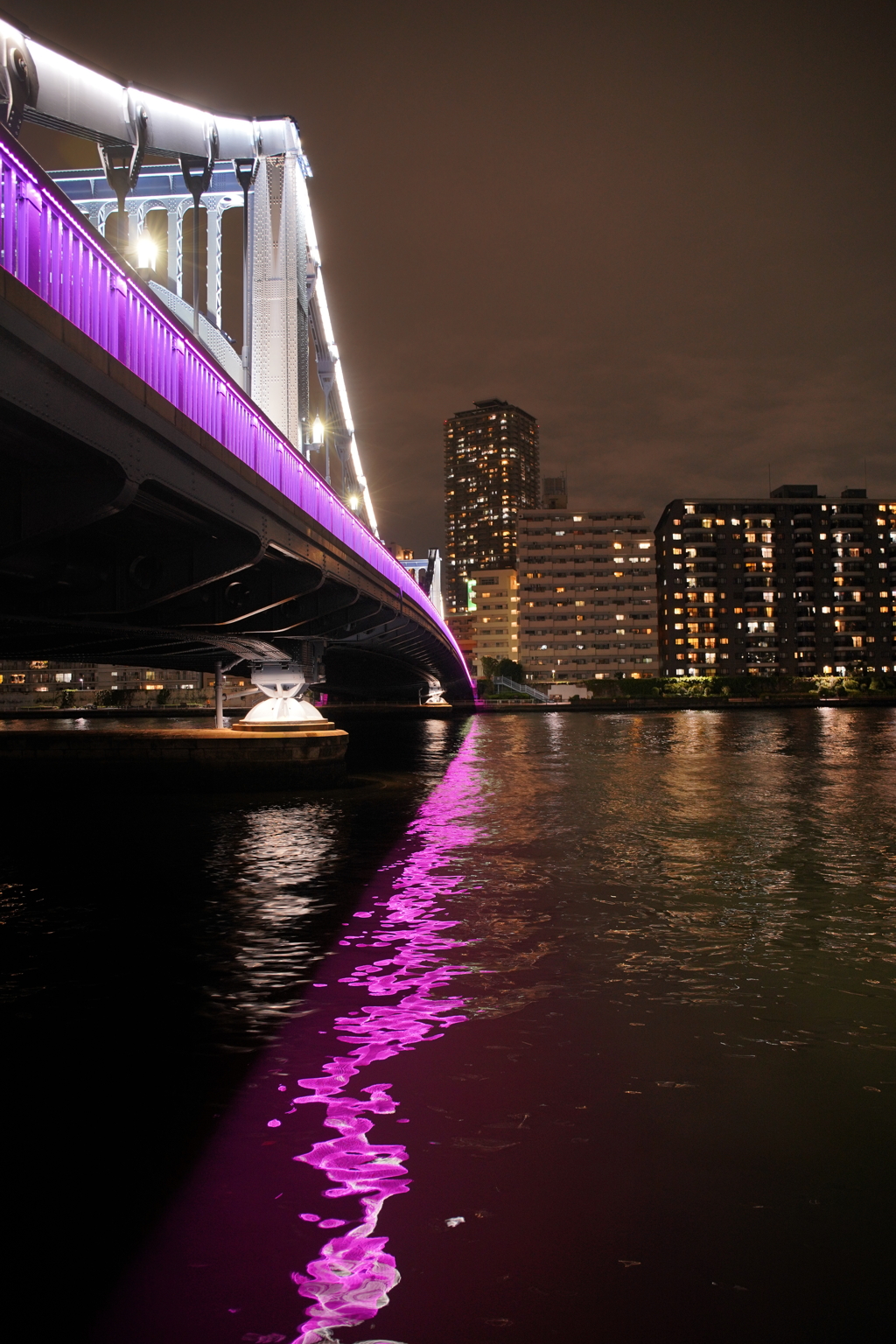 隅田川散策‗清洲橋夜景
