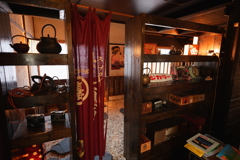 北海道旅行_奥芝商店旭川亭_レトロな内装