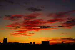 夕暮れ