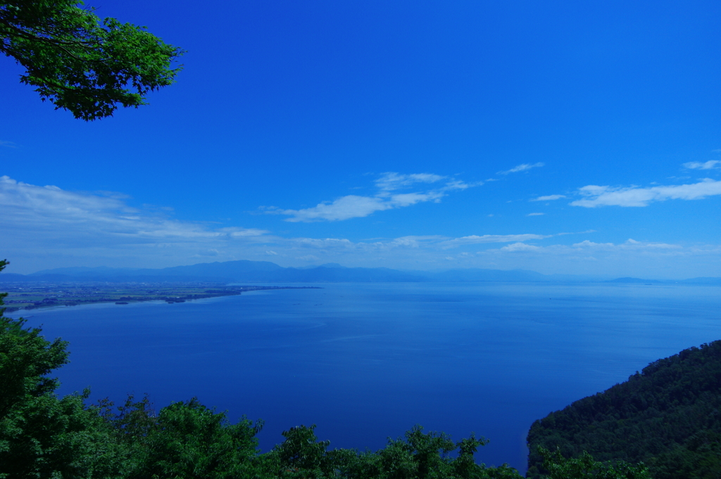 紺碧の湖北