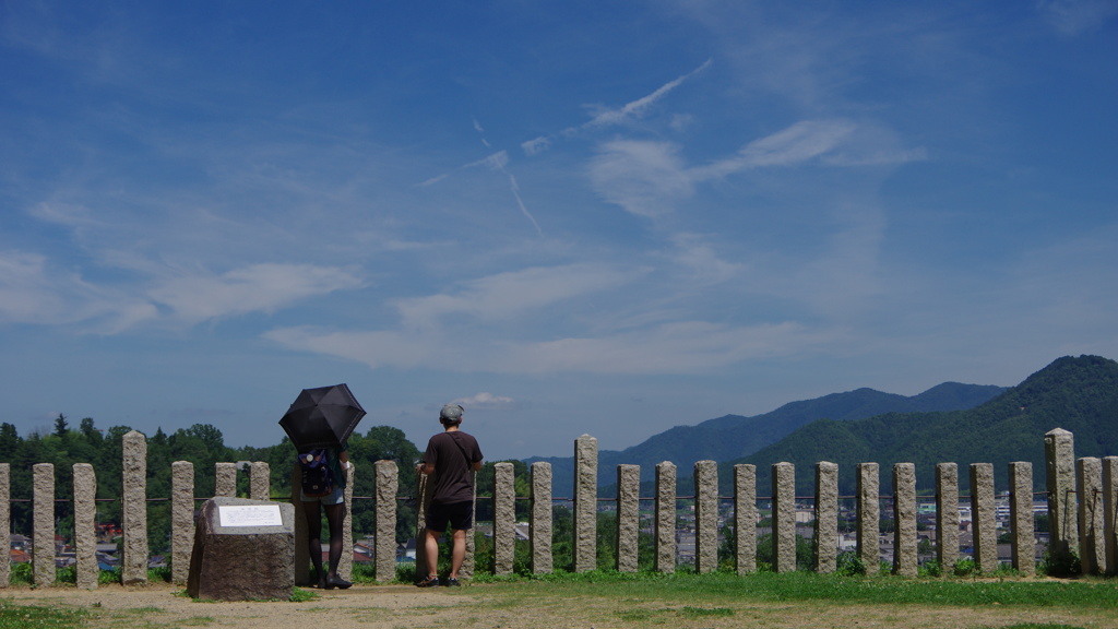 青空 二人占め