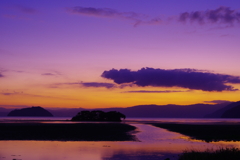 琵琶湖 －夕景５－