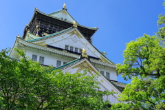 晴天の天守閣