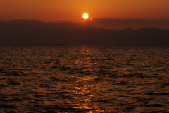 琵琶湖 －夕景2－