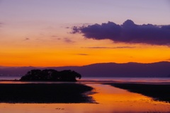 琵琶湖 －夕景６－