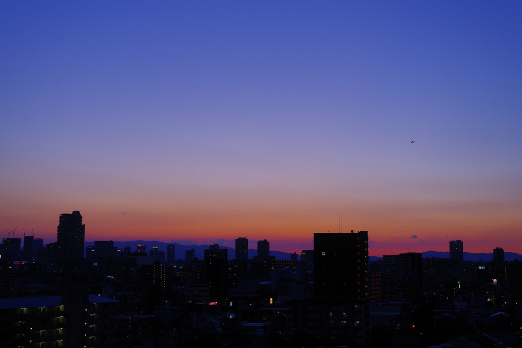 夕焼けにおかえり