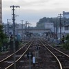 早朝の津山駅