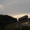 雨降る直前@高山線