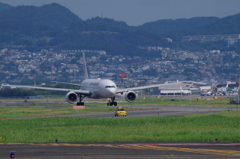 点検車と