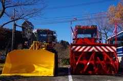 赤・黄レンジャー出番です