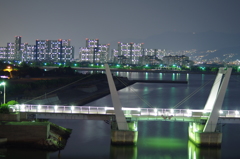 芦屋シーサイドタウン(西宮大橋から撮影)